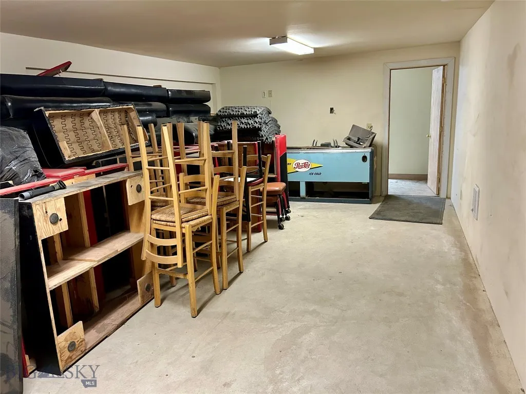 Basement storage