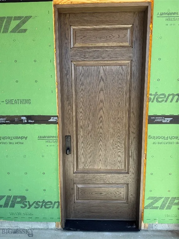 Pre-finished exterior doors