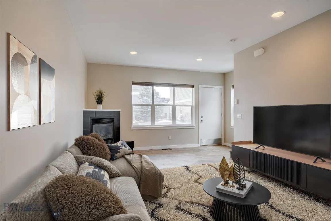 Virtually staged photo