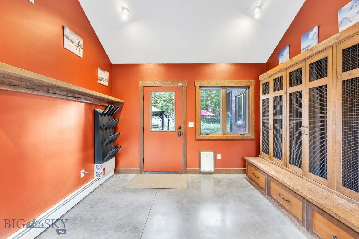 Mud room off of garage