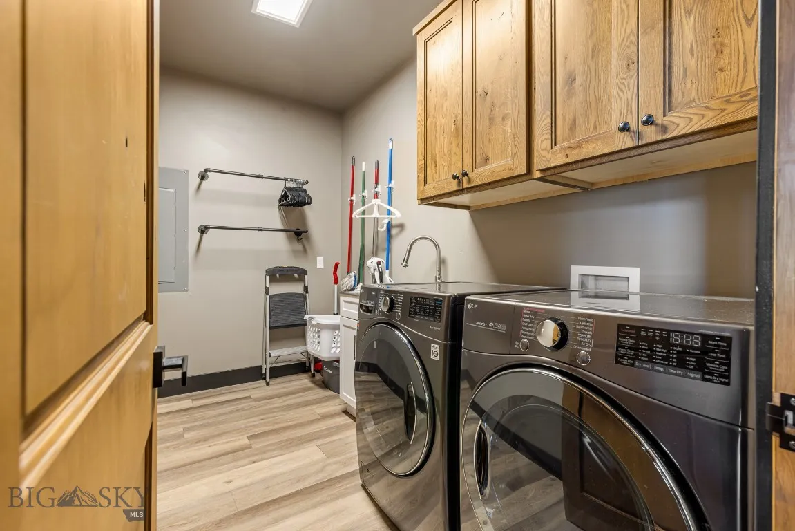 lower level second laundry room