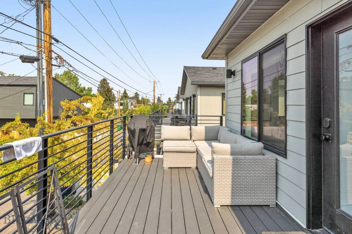 ADU deck space.