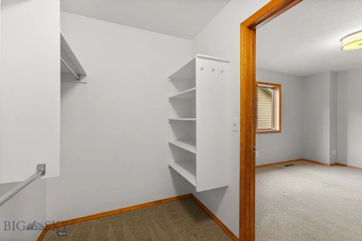 3rd bedroom upstairs closet