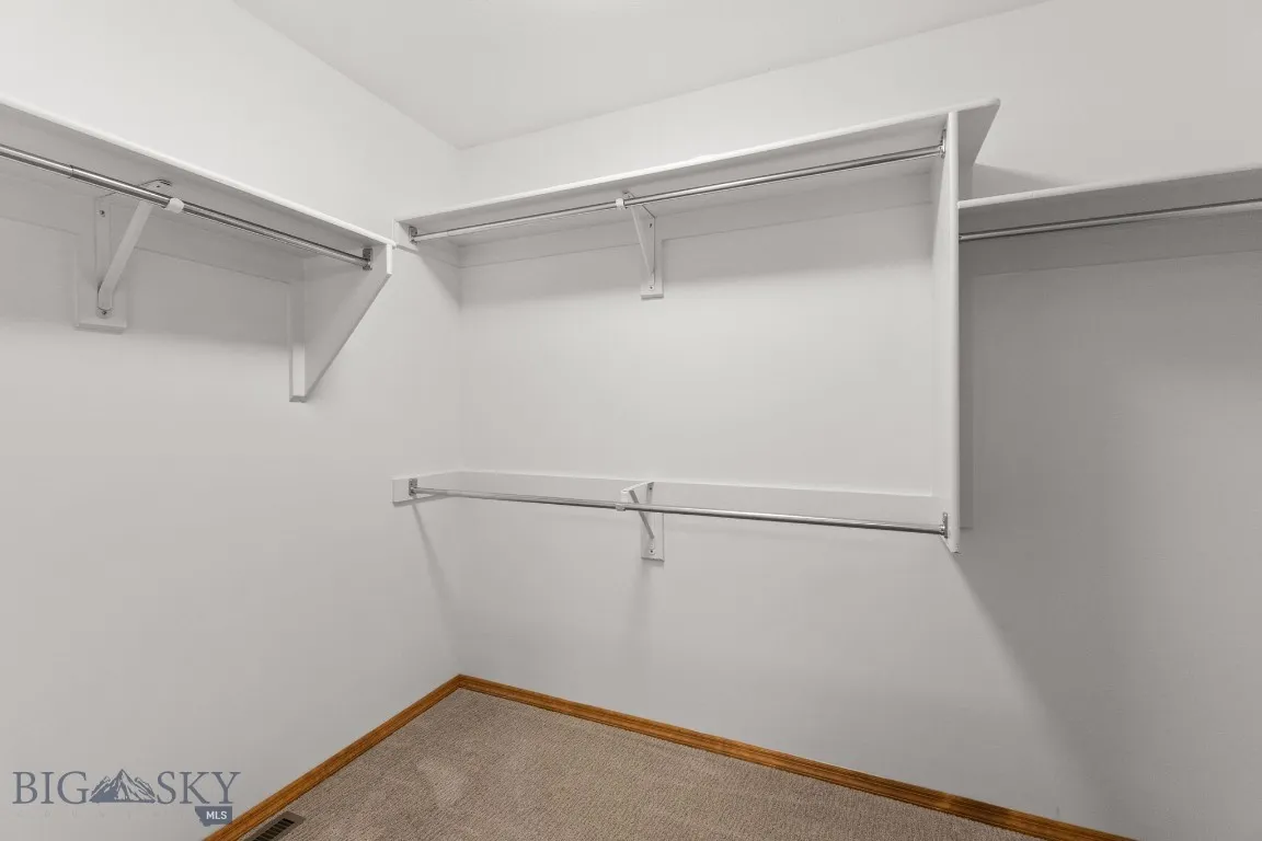 3rd bedroom upstairs closet