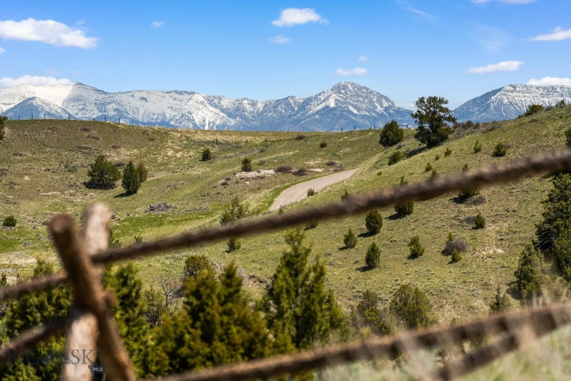 Bridger views from the top of the property