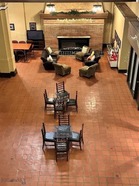 Common area that can be reserved for resident events