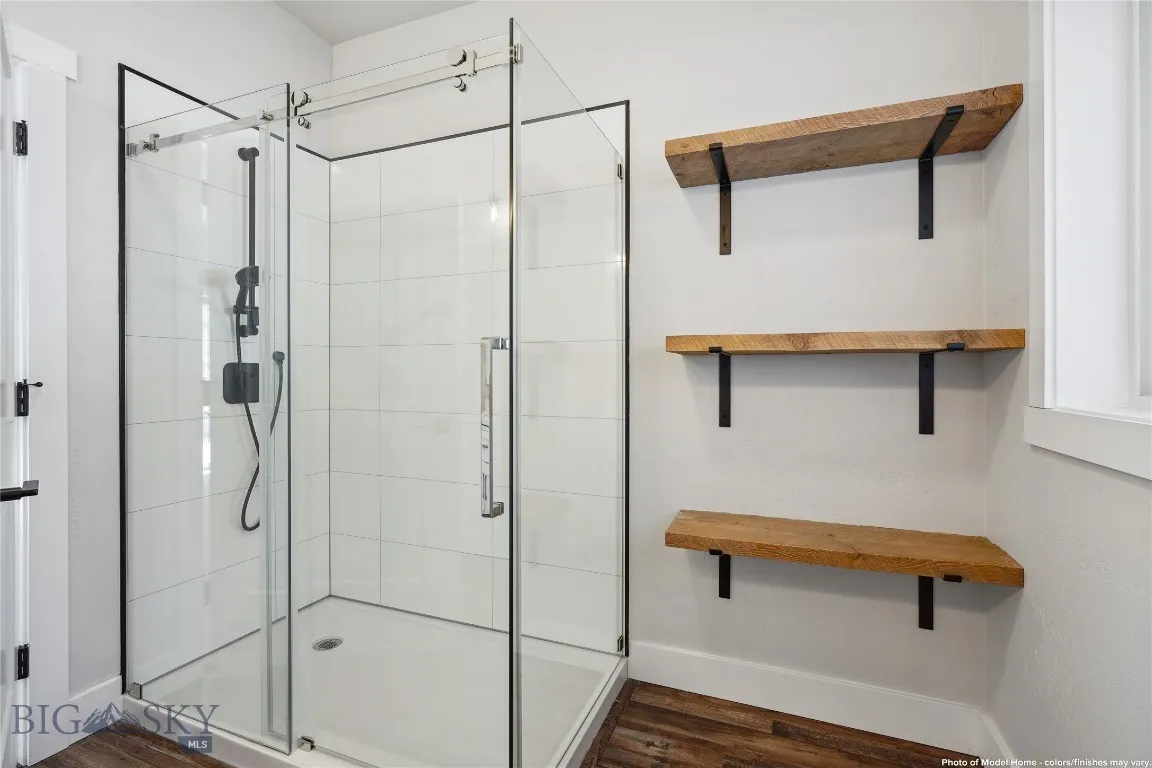 Glass Shower & Shelving - Photo of like Home