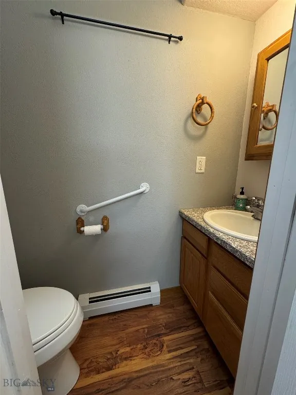 Half bath off of garage entrance