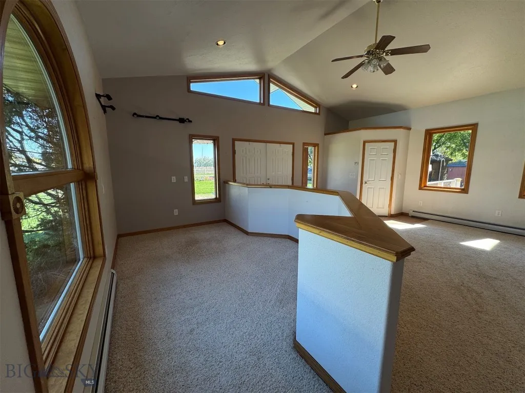 Main entrance & flex space