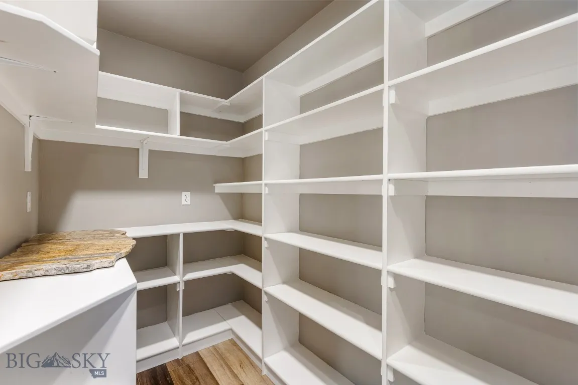 Large walk-in pantry
