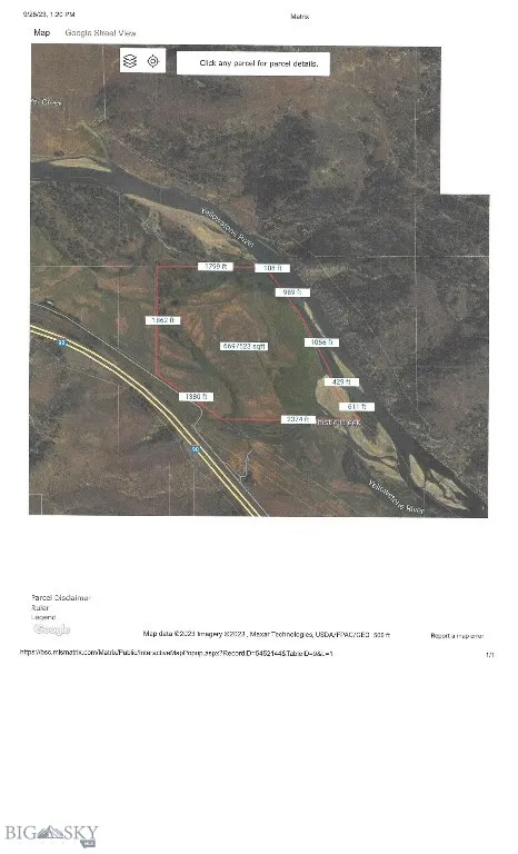 Tbd Frontage Rd, Reed Point, Montana 59069, Reed Point, Montana 59069, ,Land,For Sale,Tbd Frontage Rd, Reed Point, Montana 59069,0,406276