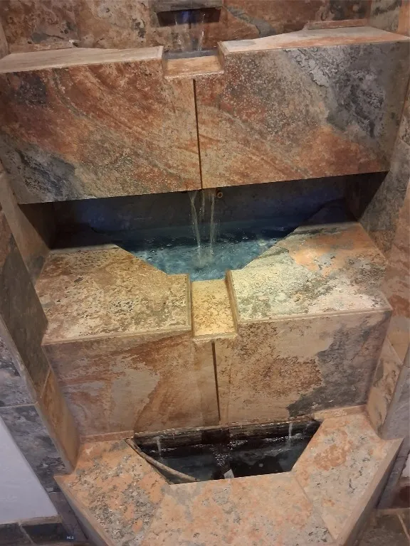 water flowing