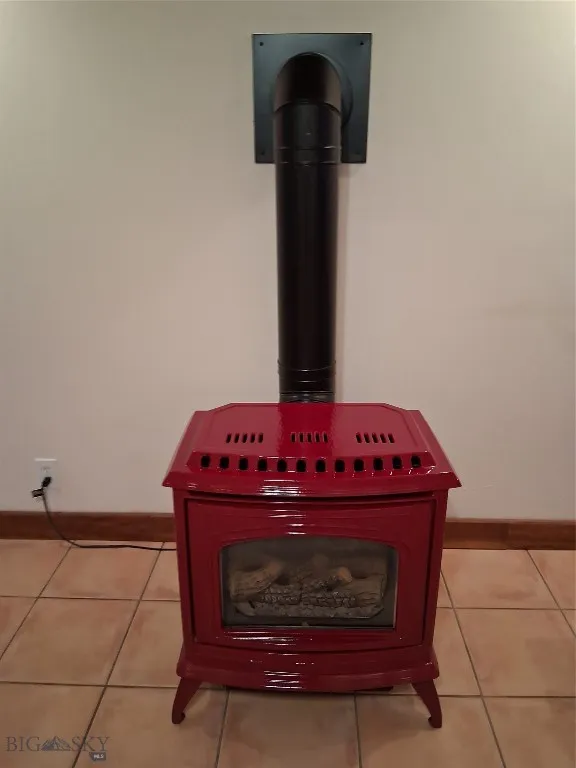 awesome natural gas stove in living room