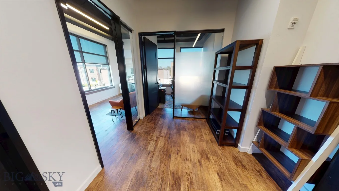 Offices at end of hallway