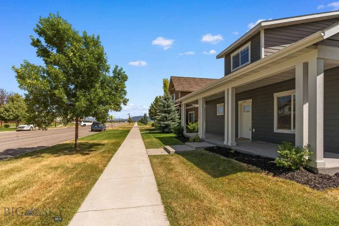 Front sidewalk