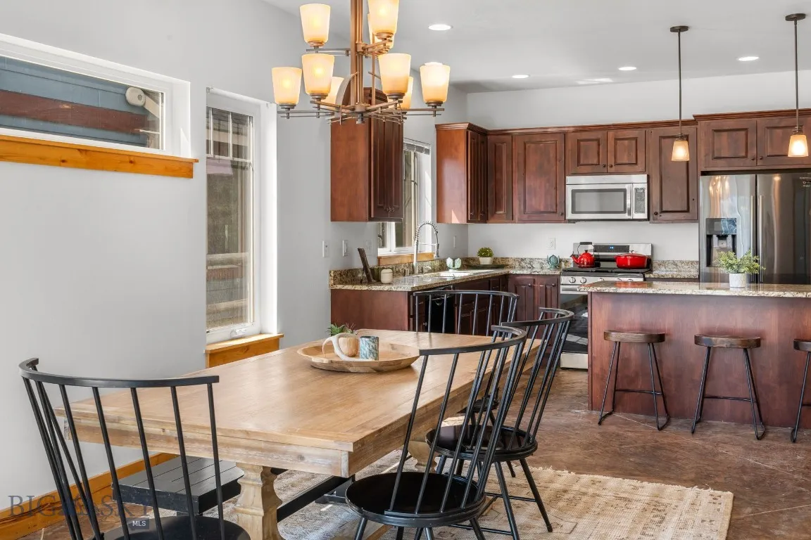 Kitchen and dining