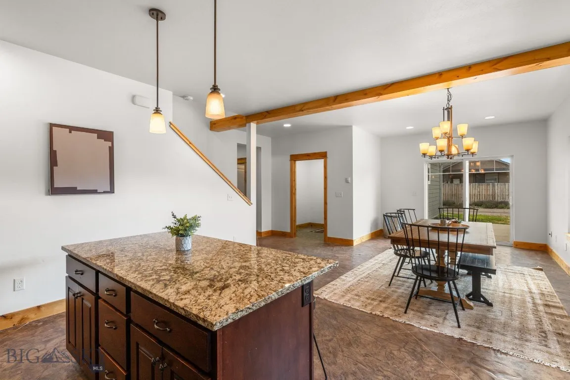 Kitchen and dining