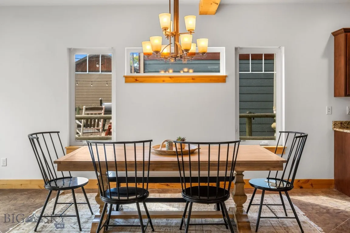 Dining area