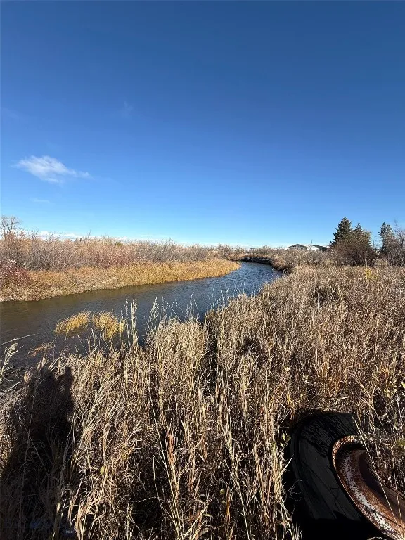 Creek behind propery