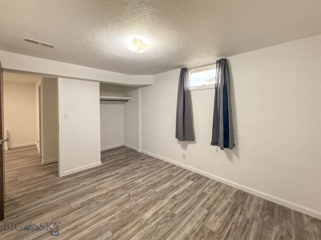 Non-egress bedroom in basement