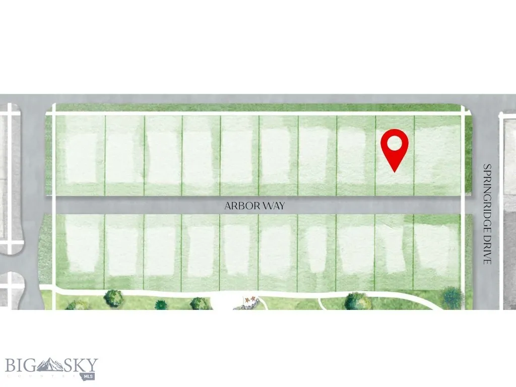 1306 Cambridge Dr Map Pin