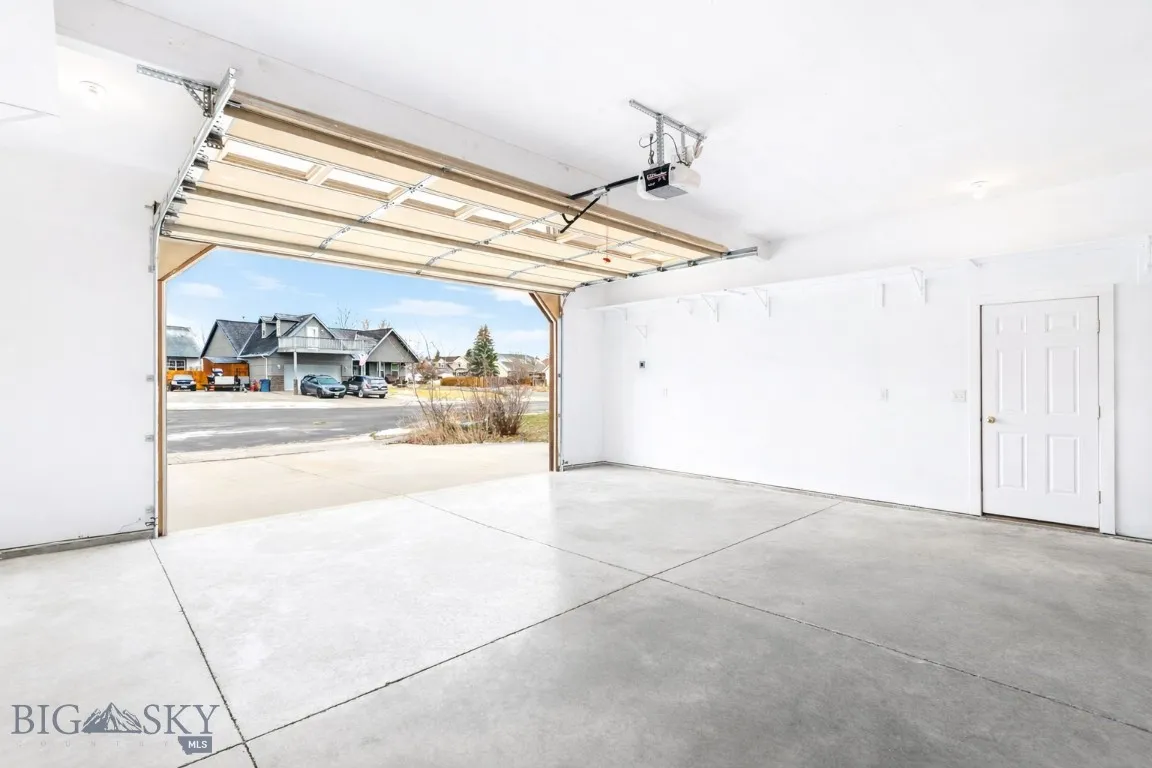 two car attached garage