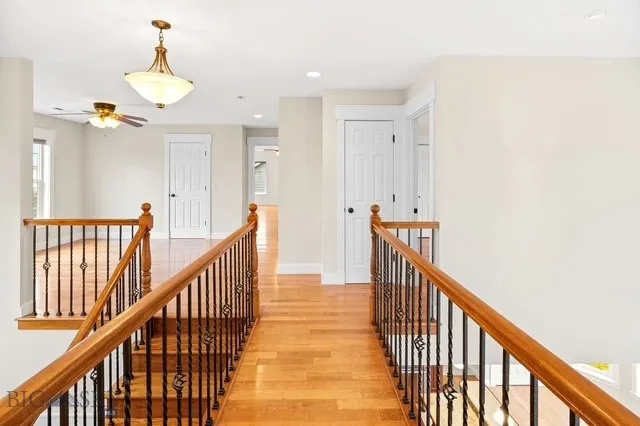 catwalk from the guest room