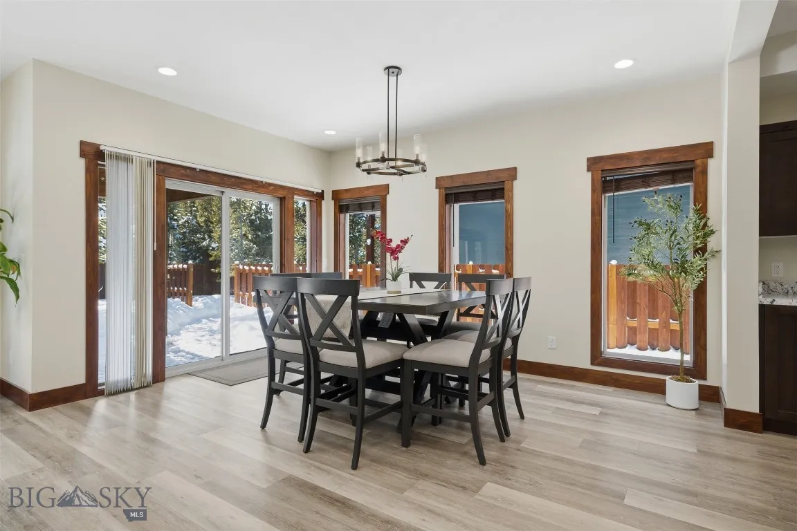 Dining area