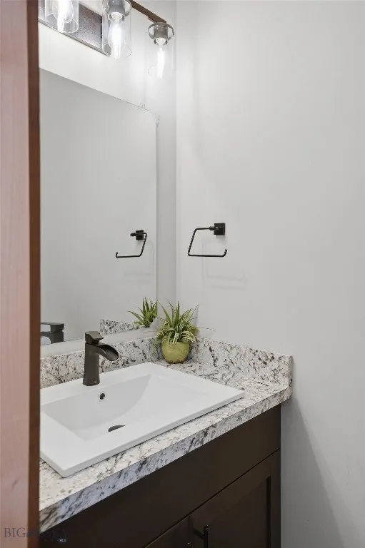 Main floor half bath
