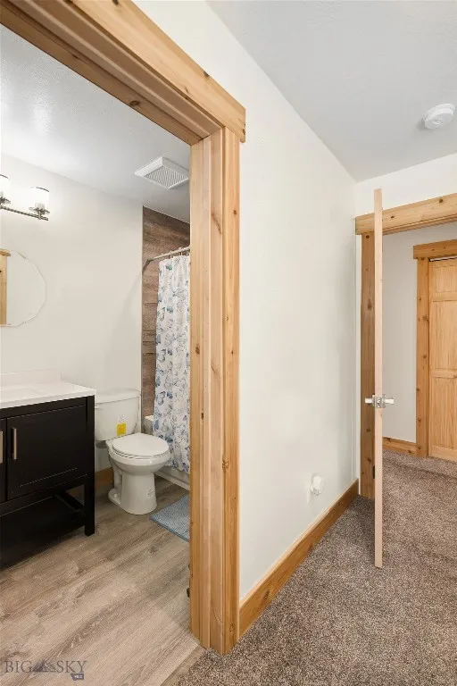 Upstairs bedroom 2 attached full bath.