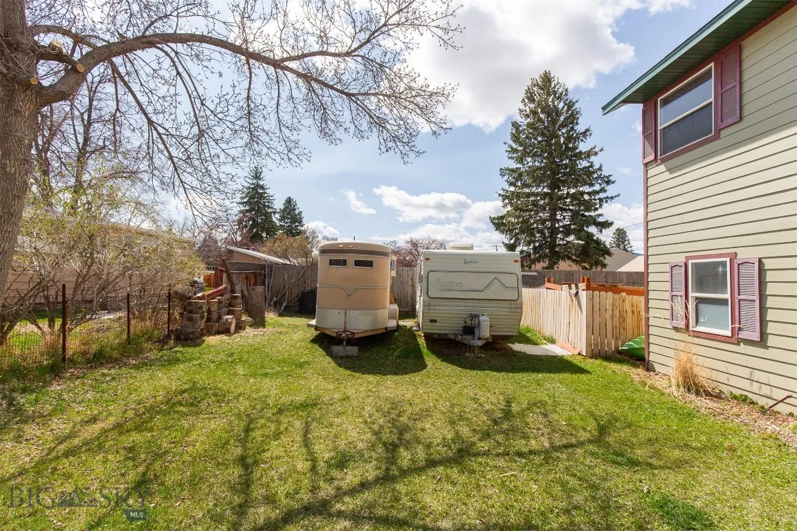 Side Yard for Storage