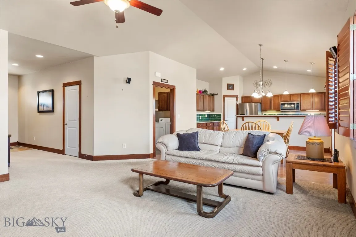 living room/ kitchen