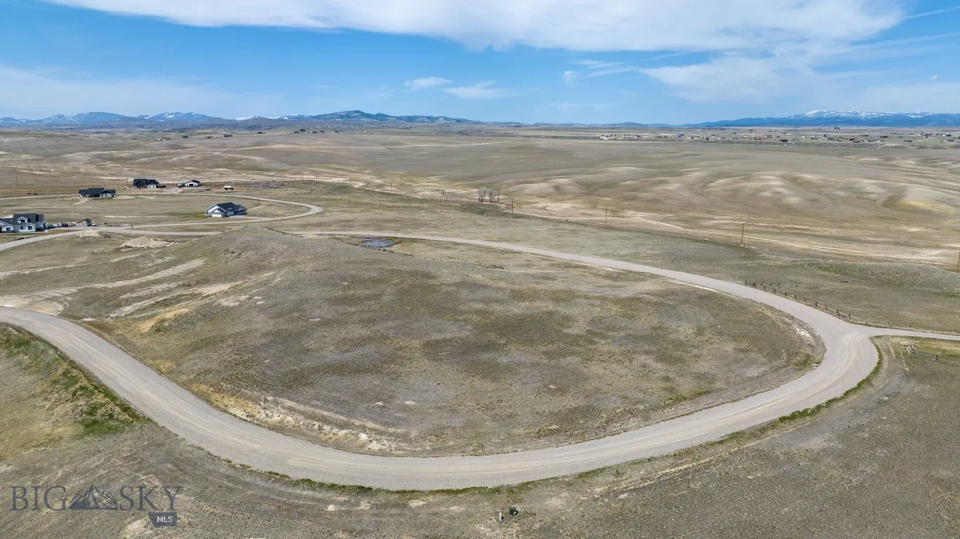 Looking over Lot 105 to the Northwest.