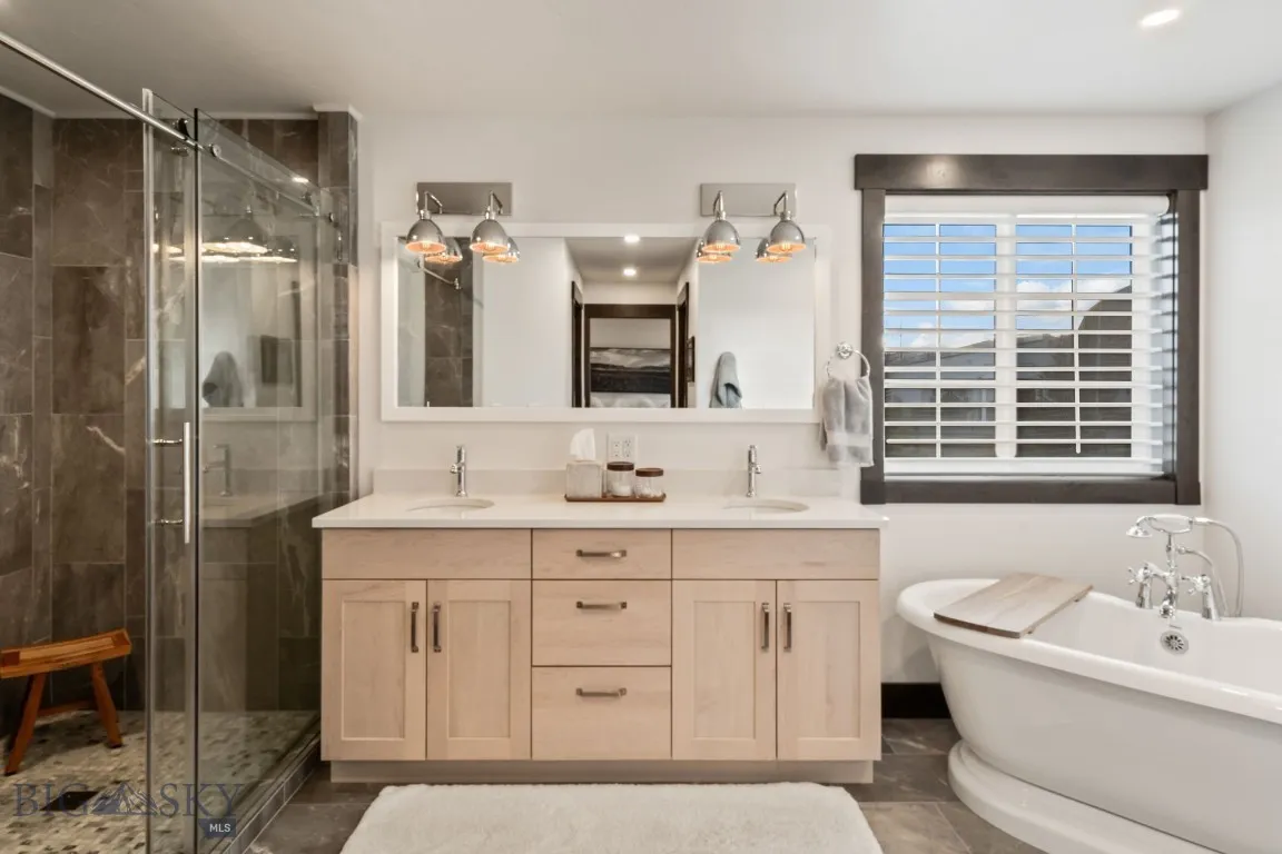 Primary bathroom.