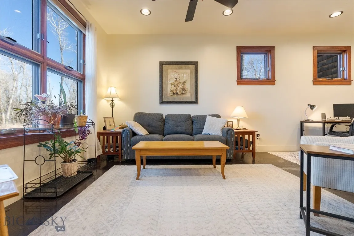 Guest cottage living room
