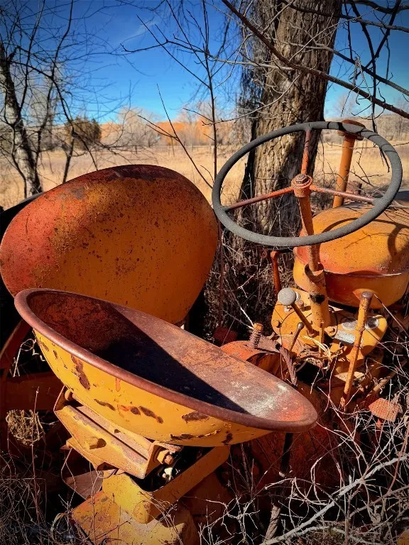 Glenn's old tractor