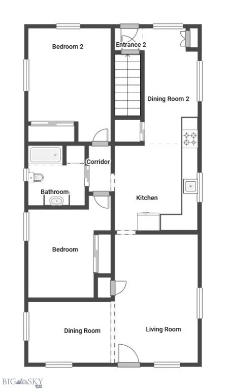 3206 Floral, Butte, Montana 59701, Butte, Montana 59701, 2 Bedrooms Bedrooms, ,1 BathroomBathrooms,Residential,For Sale,3206 Floral, Butte, Montana 59701,0,409171