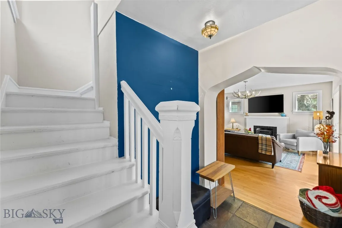 Grand Staircase to the Upstairs