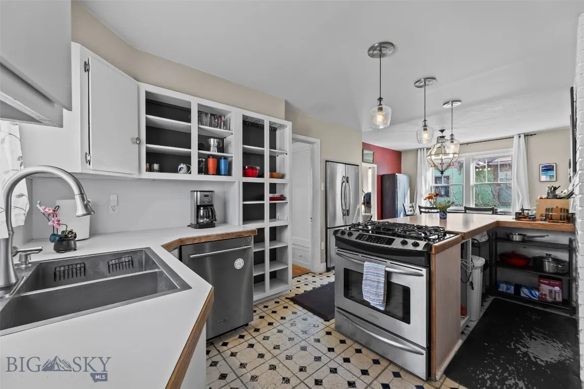 Window above kitchen sink
