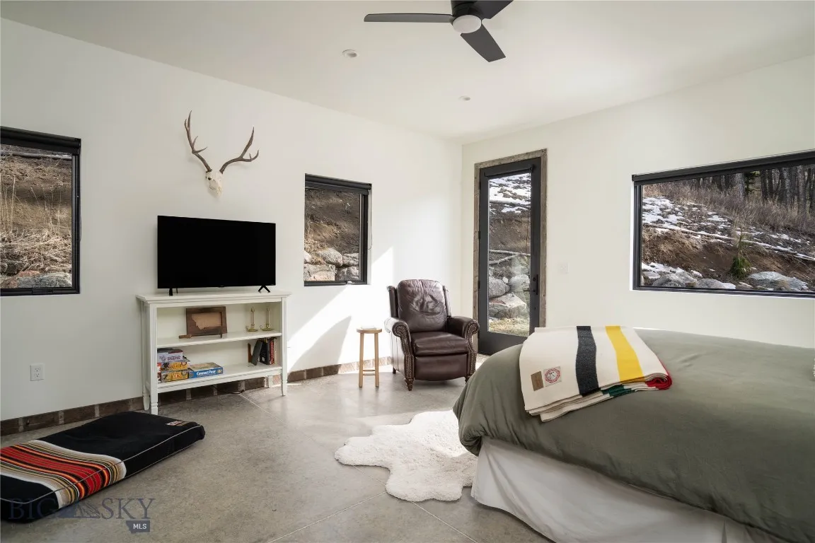 Private bedroom for family or guests.