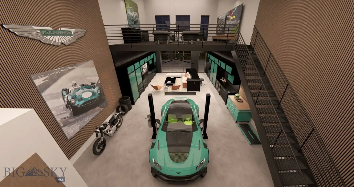 Example of a back-mezz layout. Conceptual renderings shown. Customization & interior build-out are determined & completed by the buyer.