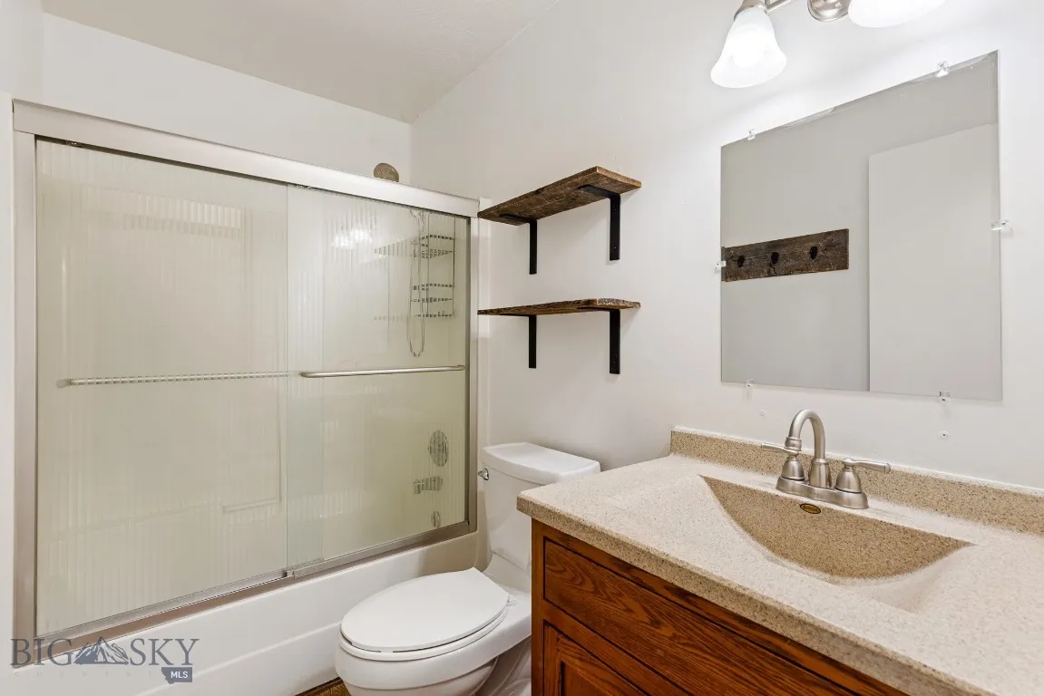 Full bath has been updated.