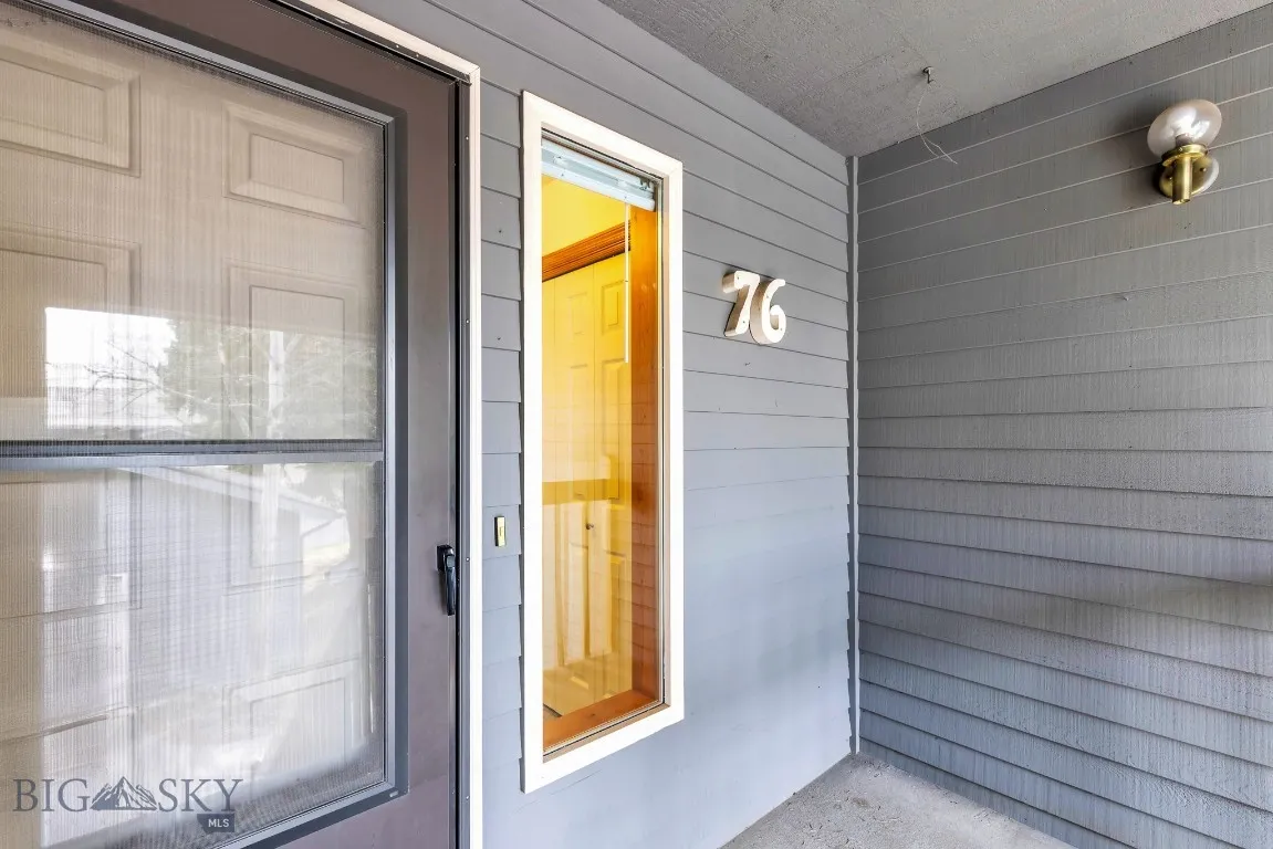 Top level unit with private entrance.