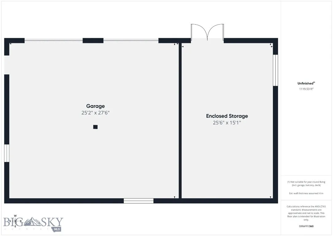 Garage Floor Plan