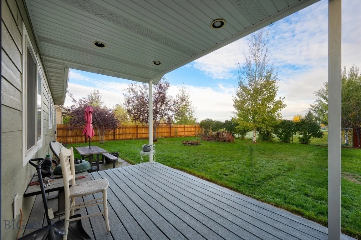 New Decking on Back Porch Patio
