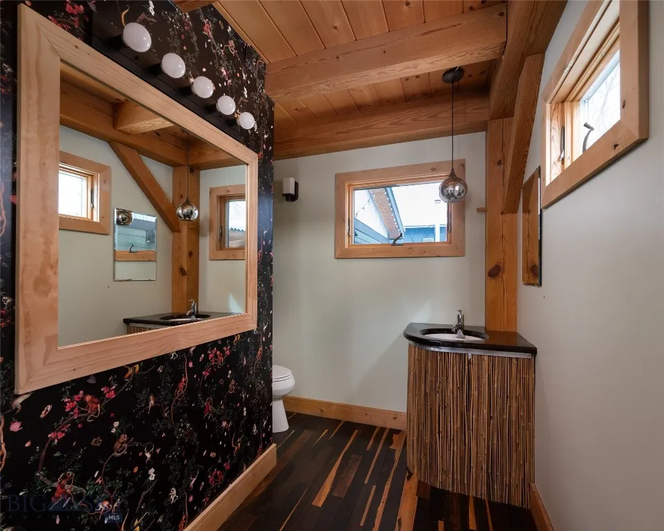 Half bath on main level