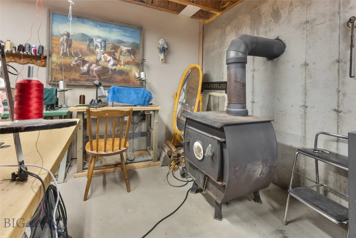 back up wood heat in basement