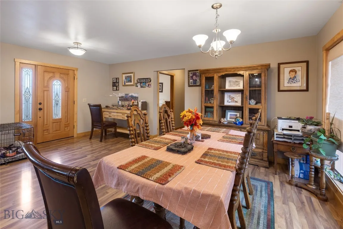 Dining and front door
