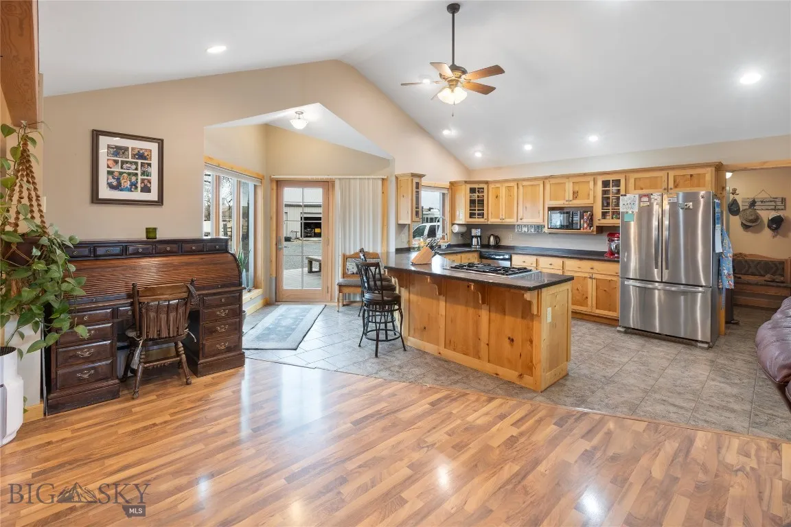 Kitchen and back entry