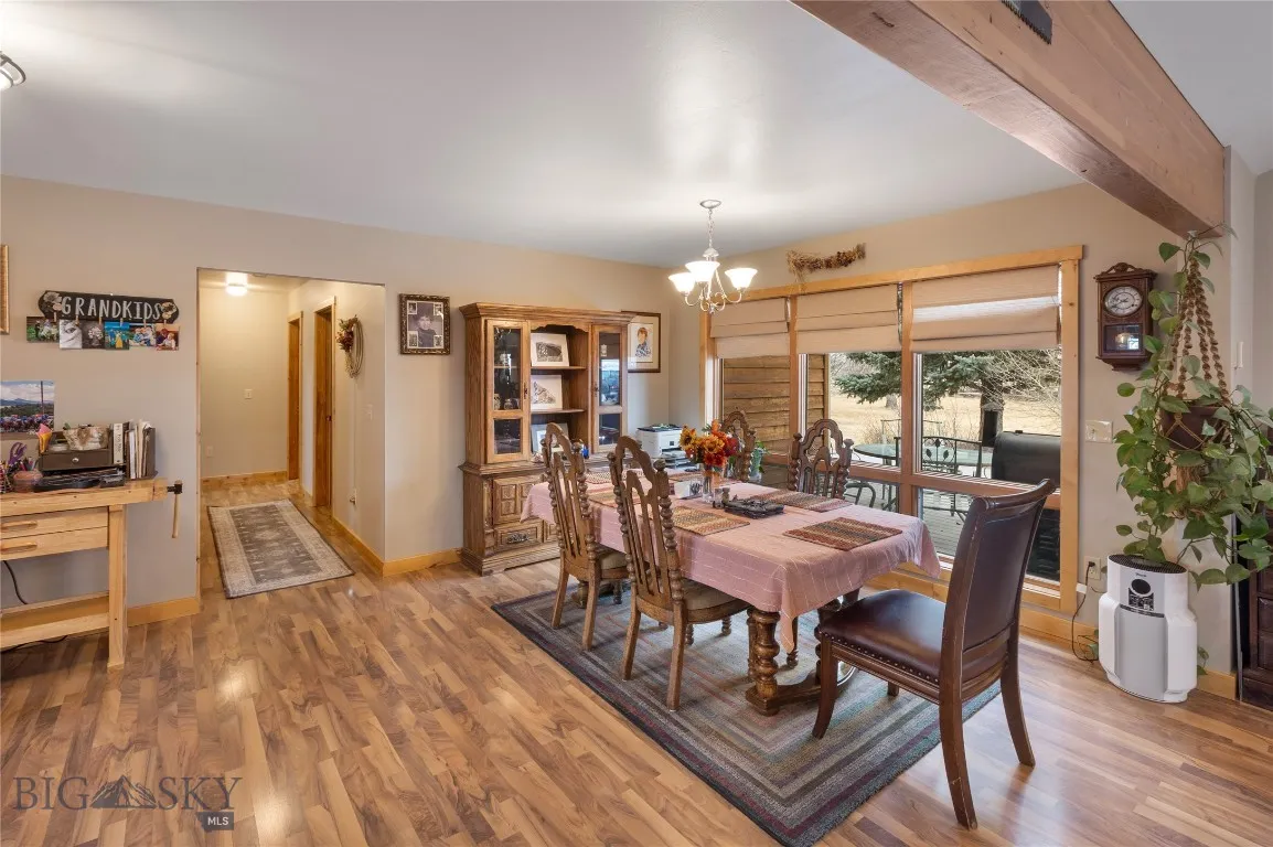 dining and hall to bedrooms